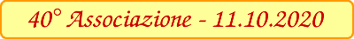 Quarantesimo dell'Associazione