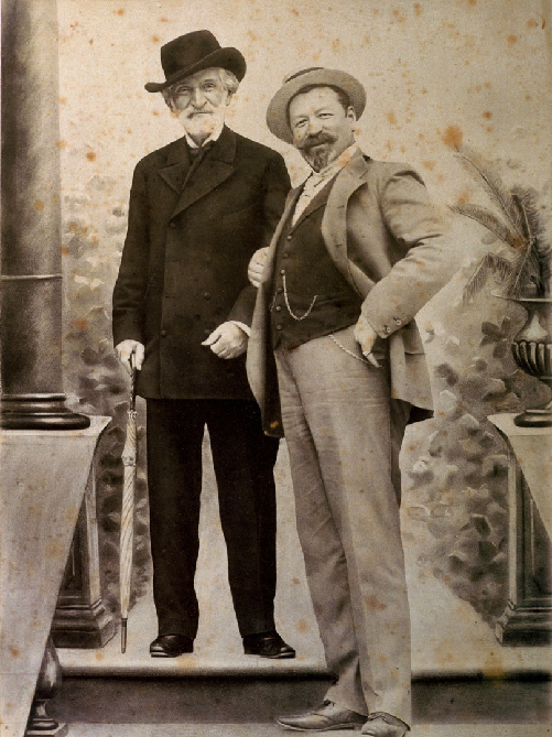 Giuseppe Verdi e Francesco Tamagno